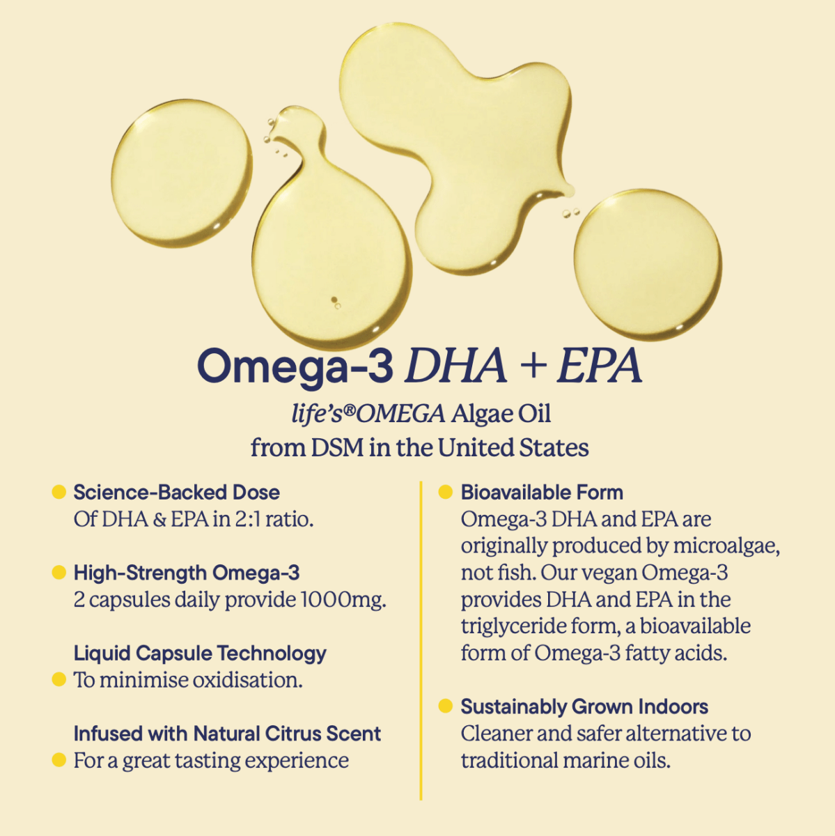 Omega - 3 DHA + EPA - Needful