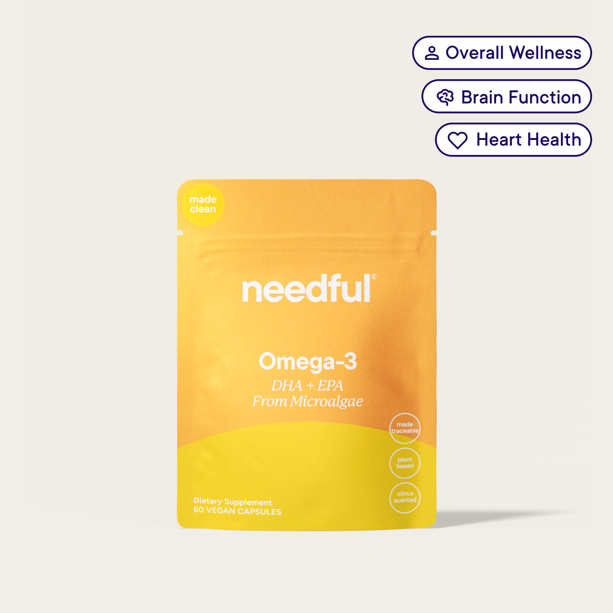 Omega - 3 DHA + EPA - Needful